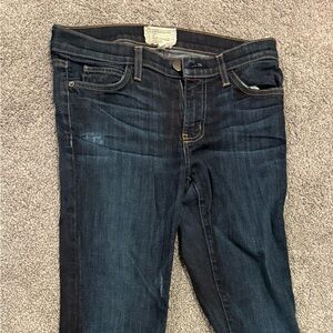 Current/Elliott Dark Blue Bootcut Jeans